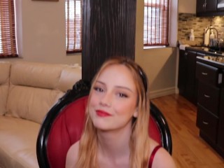 Bambii In: Cumming In Mrs. Claus' Throat Rough Throatfuck - TEASER