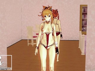 Try on haul Yoimiya hentai