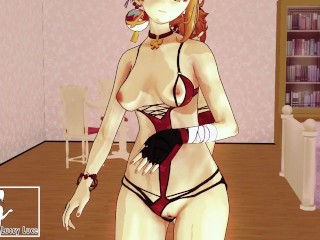 Try on haul Yoimiya hentai