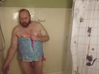 ABDL Adult Baby Diaper Lover Little Submissive Sissy Soaks Carebear Corset Getting Ready for Work HD