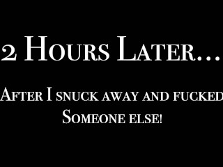 Confessing to Pregnant Cheating