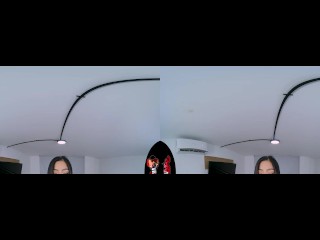 VRLatina - Beautiful Latina Alejandra Vives Sex In Her Bed VR