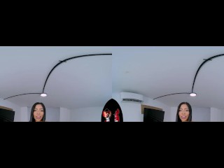 VRLatina - Beautiful Latina Alejandra Vives Sex In Her Bed VR