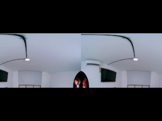 VRLatina - Beautiful Latina Alejandra Vives Sex In Her Bed VR