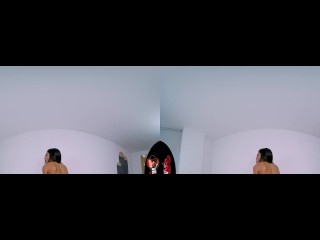 VRLatina - Beautiful Latina Alejandra Vives Sex In Her Bed VR