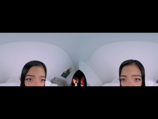 VRLatina - Beautiful Latina Alejandra Vives Sex In Her Bed VR