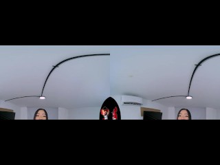 VRLatina - Beautiful Latina Alejandra Vives Sex In Her Bed VR