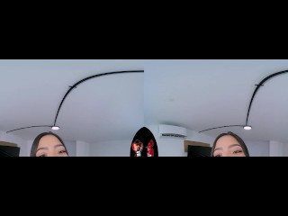 VRLatina - Beautiful Latina Alejandra Vives Sex In Her Bed VR