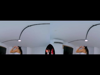 VRLatina - Beautiful Latina Alejandra Vives Sex In Her Bed VR