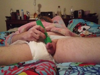 Sissy Little Kink Submissive Slut Wets Adult Soaks Diaper with Pee Sexy POV HD Part 3 of 4