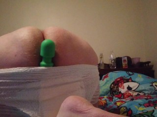 ABDL Sissy Little Kink Submissive Slut Wets Adult Soaks Diaper with Pee Sexy POV HD Part 4 of 4