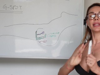 Miss Fox explains the G-SPOT & SQUIRTING - Real Sex Class
