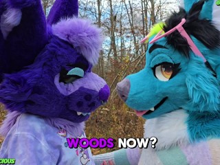 Sneaking Into The Woods To Fuck The Hottest Barely Legal Furry Girl I've Ever Met [Fursuit/Cuckold]