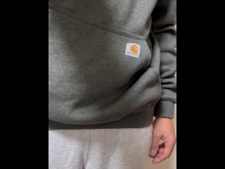 膨張しようとするデカマラを解放したら喜びのあまりバウンス