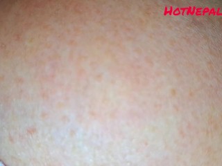 पुति भित्र झार भन्दा भन्दै बाहिर झार्यो बोकाले,New Nepali Sex Video with Clear Audio