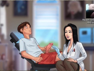 Science Class with Miss Okita - Summertime Saga X-Ray Glasses Okitatron Oculars Scene