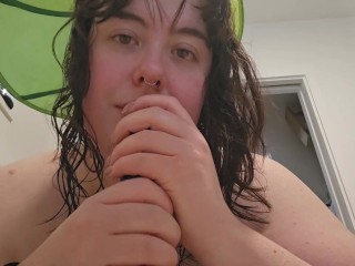 Girlfriend wakes you up with a morning suck and fuck