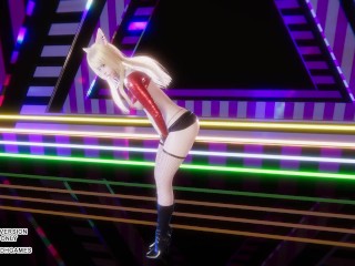 [MMD] Redfoo - NewThang Ahri Sexy Kpop Dance League of Legends Hentai Uncensored 4K 60FPS