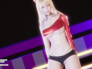 [MMD] Redfoo - NewThang Ahri Sexy Kpop Dance League of Legends Hentai Uncensored 4K 60FPS