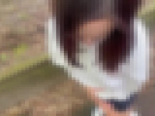 【個人撮影】巨乳美女と人通りの多い場所で野外SEX 個人撮影/スマホ撮り/ハメ撮り/中出し/ごっくん/バック/生中/生ハメ/日本人巨乳/美乳/色白ギャル