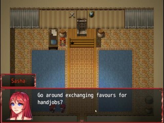 Harem In Another World [ HAREM Hentai Game ] Ep.10 nun FIRST BLOWJOB and facial !