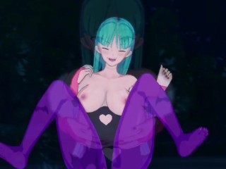 Morrigan is a horny succubus who wants your cum - Darkstalkers