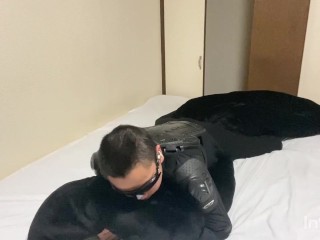 布団に擦り付けオナニー