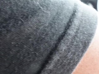 Post Orgasm Torment - 2cocoa gives me a handjob while I take her to the airport pov2