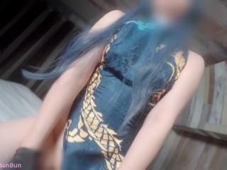 【ぶんコス】大量中出し！！「妾のこと、もっと気持ちよくするのじゃ…♡♡」先生と子宮が満たされるまで大量中出しえっち💙