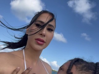 lil d claps Valerie kay on a jetski pt 1