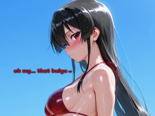 Akame's ass makes you crazy [Humiliation, Femdom, Anal, Ass Worship] - Hentai Joi