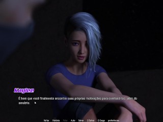 Projekt: Passion Parte 17(Legendado) Aria Toca Sua Bucetinha e Kelly Deita Com Seus Peitos Soltinhos