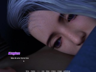 Projekt: Passion Parte 17(Legendado) Aria Toca Sua Bucetinha e Kelly Deita Com Seus Peitos Soltinhos