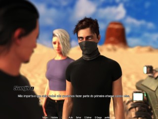 Projekt: Passion Parte 17(Legendado) Aria Toca Sua Bucetinha e Kelly Deita Com Seus Peitos Soltinhos