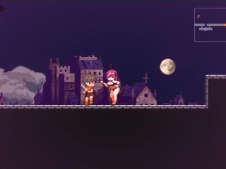 【H GAME】夢魔世界の迷い人♡Hドットアニメーション② 3P エロアニメ Hentai Pixel Game