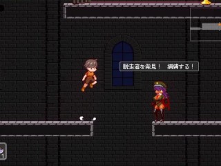 【H GAME】夢魔世界の迷い人♡Hドットアニメーション② 3P エロアニメ Hentai Pixel Game