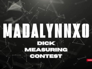 Hot Girl Thinks Your Dick Is So Small, She Brings Out The Ruler!!