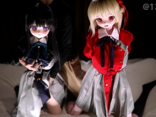 リコリコぶっかけフェスティバル❤️❤️❤️前編・着衣中出し＆ぶっかけ❤️