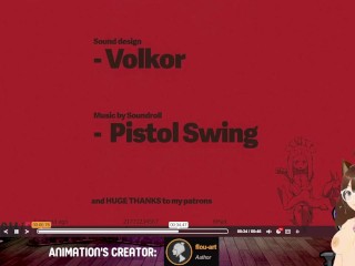 Hot girl sticks a anal plug that fucks her ass naughty (Flou animation) - Jazziuu