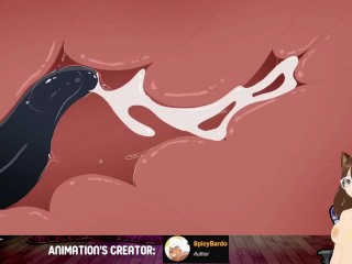 Busty gothic girl gets fucked by monster impregnates her (SpicyBardo animation) - Jazziuu