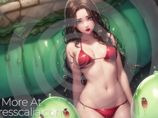 Drained by a Slimegirl [Audio RP] [JOI] [Level Draining]