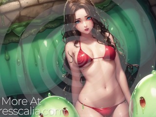 Drained by a Slimegirl [Audio RP] [JOI] [Level Draining]