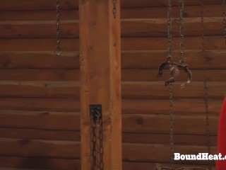 Busty Pale White Big Natural Boobs Lesbian Slave Whipped Hard