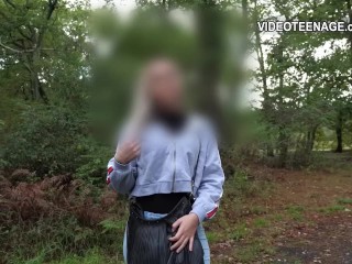 blonde girl does her first porn casting