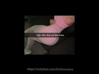 Celine cheats on her boyfriend with her gym partner after a Fading Attention on Snapchat