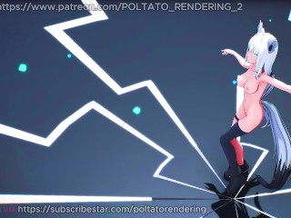 【MMD ホロライブ】《Shirakami Fubuki (白上フブキ)》~《Cynical Night Plan／シニカルナイトプラン・Ayase　feat. 初音ミク》