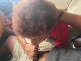 Cute Dyke Friend Sucks My Dick And Swallows In The Car