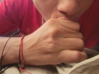 Cute Dyke Friend Sucks My Dick And Swallows In The Car