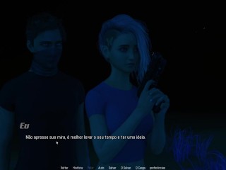 Projekt: Passion Parte 18(Legendado) Sexo Com Keylle no Oasis do Deserto