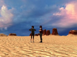 Projekt: Passion Parte 18(Legendado) Sexo Com Keylle no Oasis do Deserto